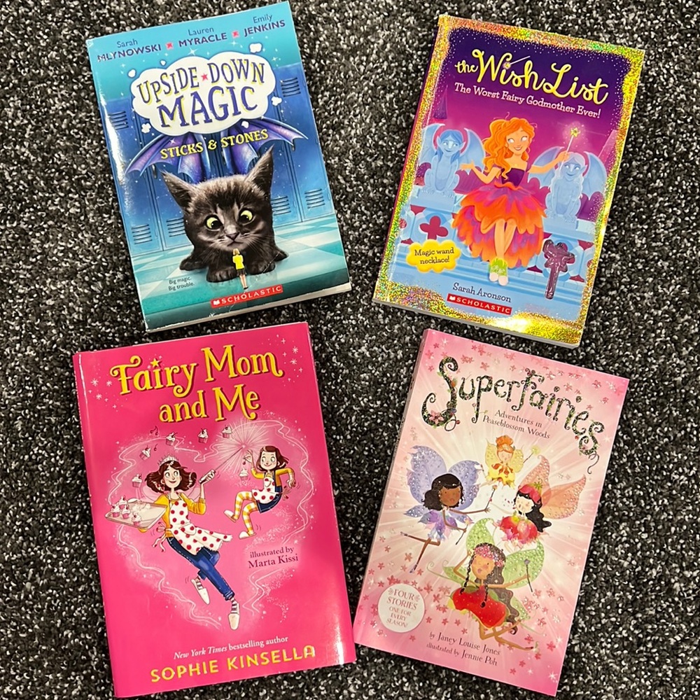 4 kids books collection - Fairy mom and me Middle school girls